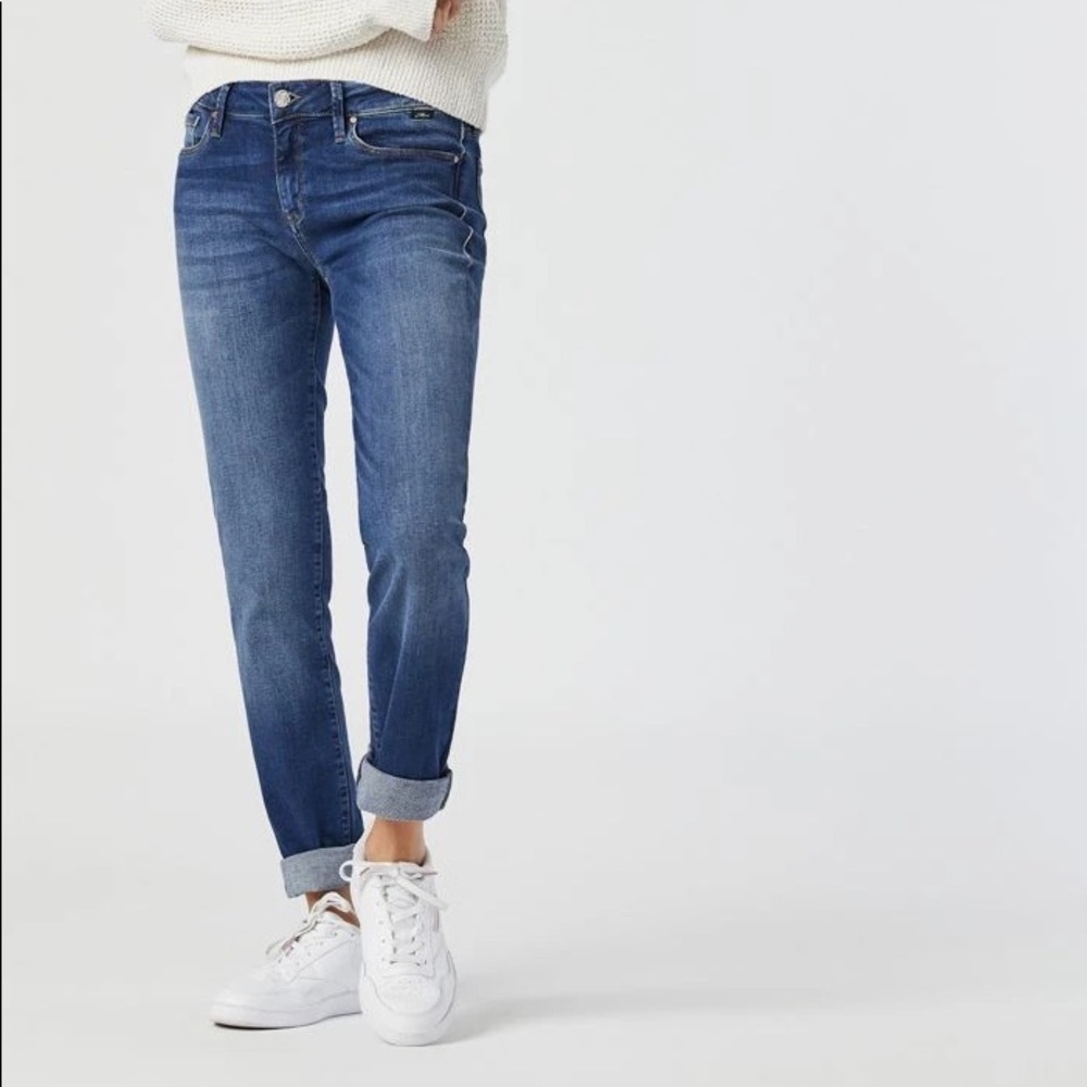 Mavi - Emma Slim Boyfriend Jean - 4